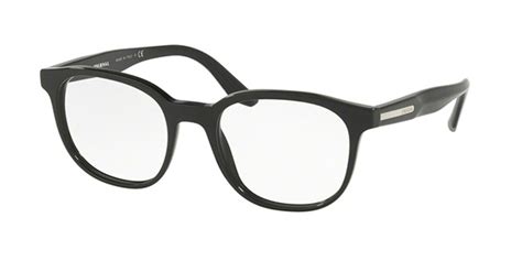 prada pr 04uv|Prada PR 04UV 1AB1O1 Eyeglasses in Black .